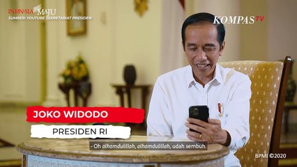 Presiden Jokowi Berbincang Dengan Dokter Paru Yang Menangani Pasien Covid-19