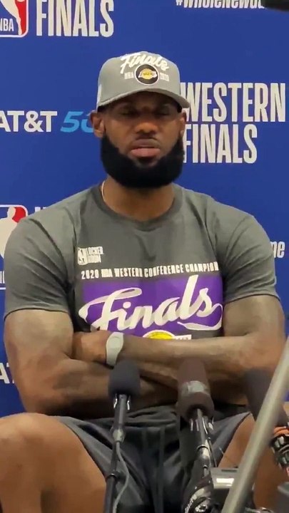 LeBron James Talks Kobe Bryant After Lakers Reach NBA Finals Youtube