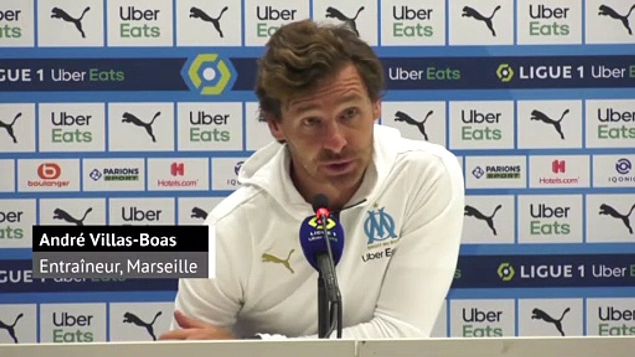 André Villas-Boas insatisfait avec le match nul de l'OM face à Metz