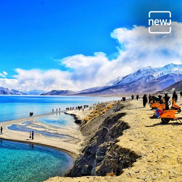 Explained: Pangong Tso, the 134-km long Lake that spans eastern Ladakh and West Tibet