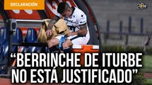 Berrinche de Iturbe no está justificado: Andrés Lillini