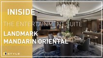 Inside The Entertainment Suite at Hong Kong’s Landmark Mandarin Oriental