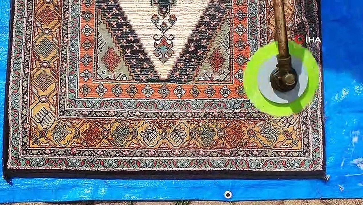 Ot biçme makinesiydi halı yıkama makinesi oldu
