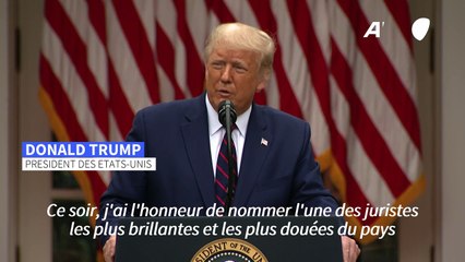 Etats-Unis: Trump nomme la juge conservatrice Amy Coney Barrett à la Cour suprême