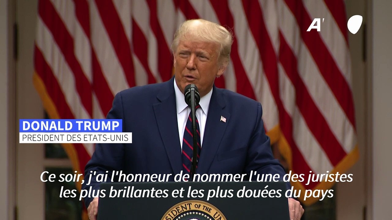 Etats-Unis: Trump nomme la juge conservatrice Amy Coney Barrett à la Cour suprême