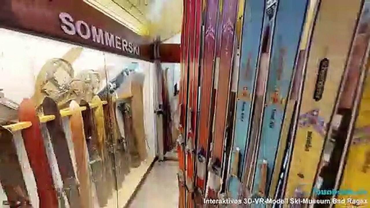 Interaktive 360° VR-Tour vom Skimuseum in Bad Ragaz
