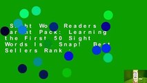 Sight Word Readers Parent Pack: Learning the First 50 Sight Words Is a Snap!  Best Sellers Rank :