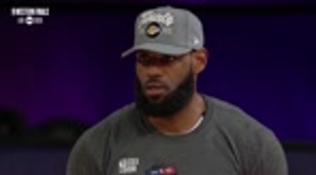 LeBron sets sights on 'bigger fish to fry' after scooping WCF crown