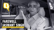 RIP Jaswant Singh: Former Minister, Outstanding Parliamentarian