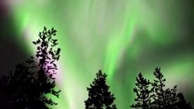 Stunning Northern Lights illuminate the Finnish sky