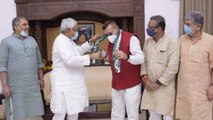 Former DGP Gupteshwar Pandey joins Nitish Kumar-led JDU