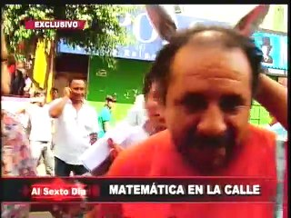 Matemática en la calle: errores y horrores del ciudadano de a pie