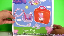 Enfermeira Peppa Pig Maleta de Médico Multikids Doutora Rosa TOYSBR - Nurse Peppa Pig Carry Case