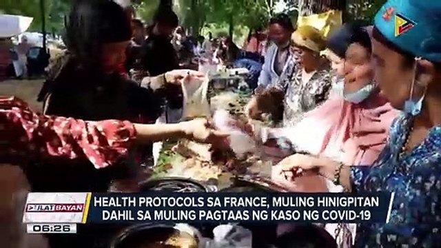 Health protocols sa France, muling hinigpitan dahil sa muling pagtaas ng kaso ng COVID-19
