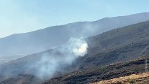 Declarado un incendio forestal entre Araya e Igueste de Candelaria