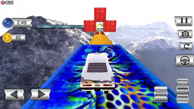Impossible Race tracks Car Stunt Driving Game - Air Ramp Car Drive - Android GamePlay