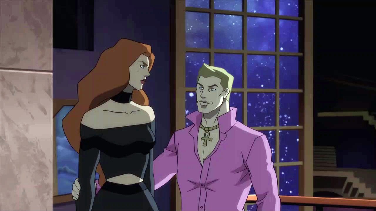 Suicide Squad: Hell to Pay (2018) Scandal Savage and Knockout Takes the Mystical Card Scene [4K]