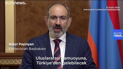 Ermeni Başbakan Paşinyan'dan uluslararası topluma Türkiye çağrısı: Müdahil olmasın