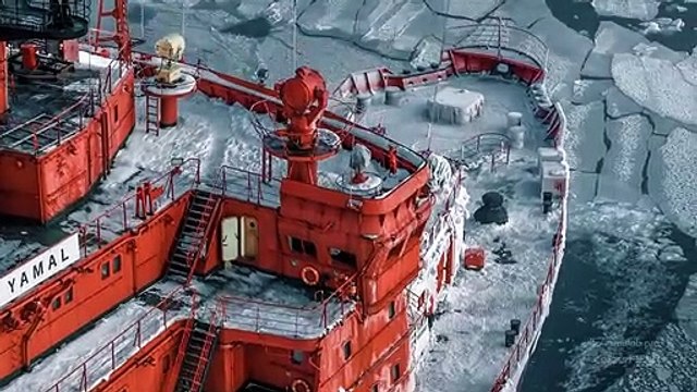 75 000 h.p. The Biggest Nuclear Icebreaker __ 75 000 л.с. Атомный Ледокол Ямал