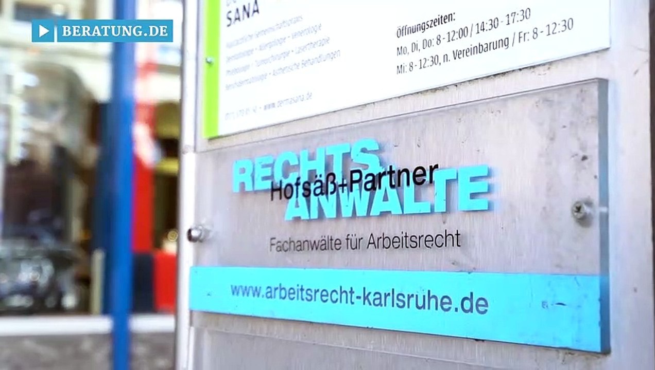 Rechtsanwälte Hofsäß + Partner in Karlsruhe: Ihre Experten für Arbeitsrecht & Kündigungsschutzklagen