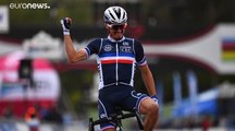 Le Français Julian Alaphilippe devient champion du monde de cyclisme