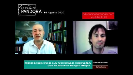 Sergio Mejia-Cardiologo-entrevistado en La Caja de Pandora 14 Agosto 2020-Dióxido de Cloro