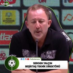 Sergen Yalçın: "Bu skorun ardından belki herkesin aklı başına gelir"