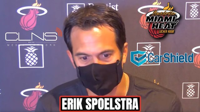 Erik Spoelstra Practice Interview | I love Bam Celtics v Heat | Game 6 NBA Eastern Conference Finals