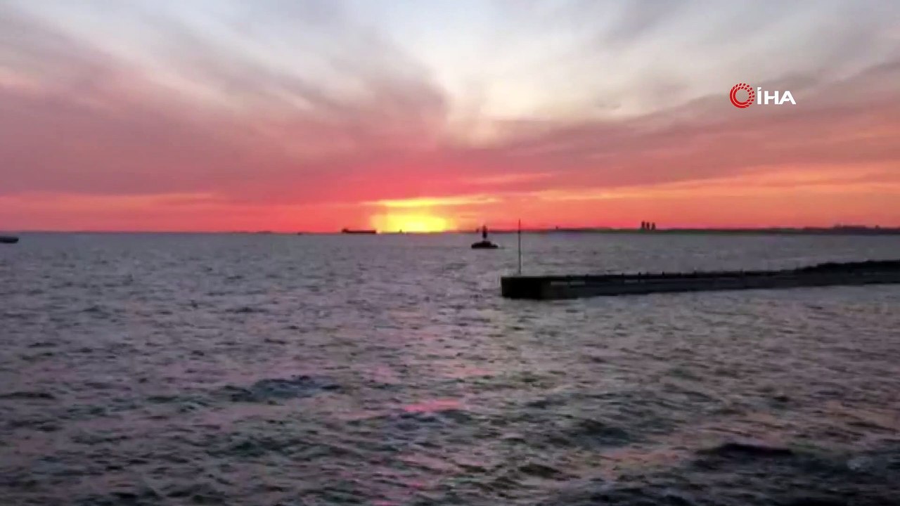 İstanbul’da mest eden günbatımı manzarası
