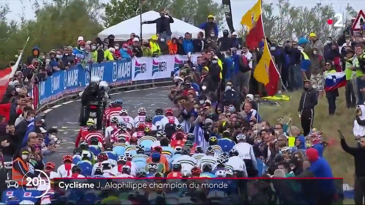 Cyclisme : le Français Julian Alaphilippe sacré champion du monde
