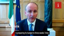 Taoiseach Micheál Martin warns Irish government is planning budget on assumption of a no-deal Brexit and time is running out to secure a deal