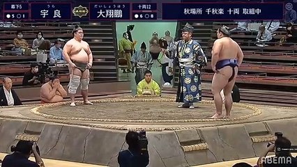 Ura(Ms5w) vs Daishoho - Aki 2020, Juryo - Day 15