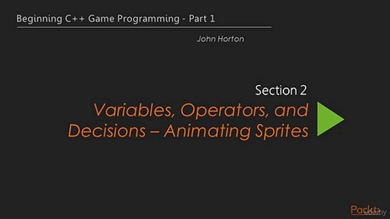 Learning Path C++ Game Programming C++ Variables