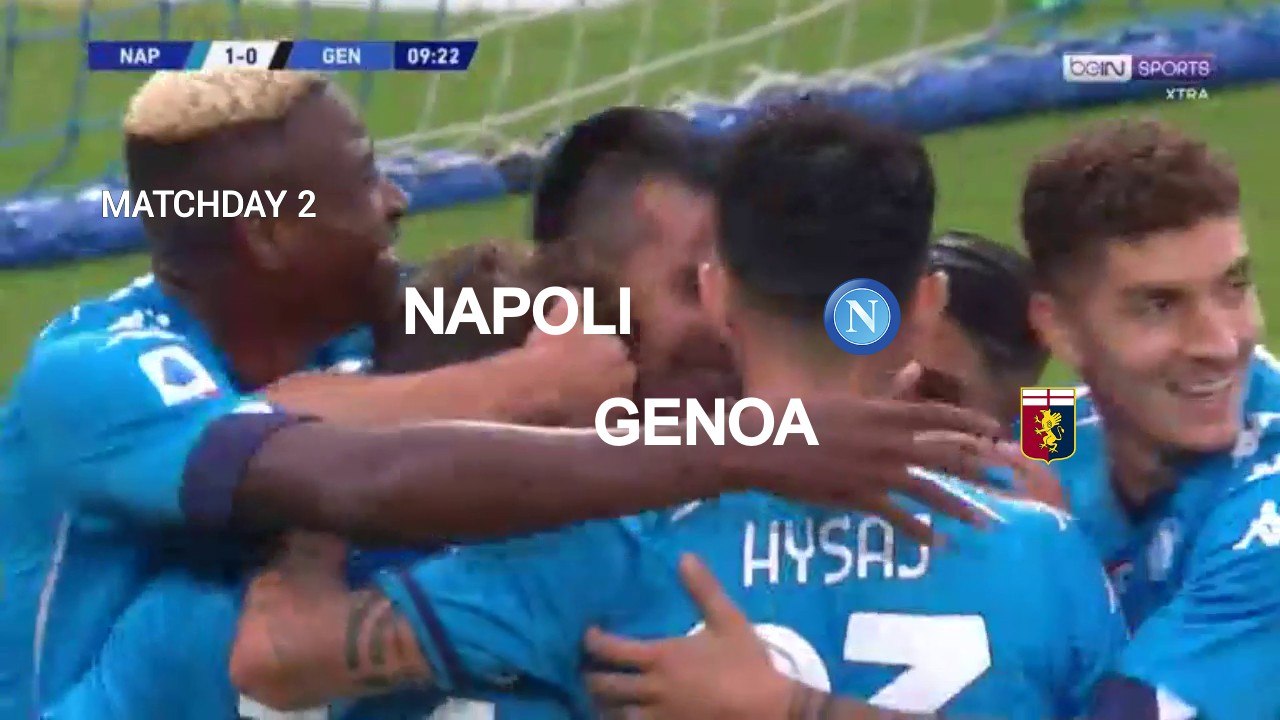 Napoli vs Genoa