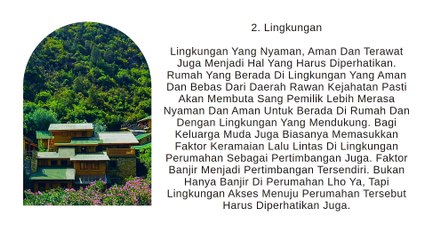 Tips Memilih Rumah Impian