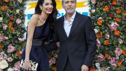 Download Video: Amal Clooney begs George Clooney, 'kids need daddy' after he leaves with co-star