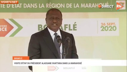 Côte d’Ivoire : Depuis Bouaflé, le Premier Ministre Hamed Bakayoko met l’opposition en garde