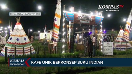 Kafe Unik Bertemakan Suku Indian