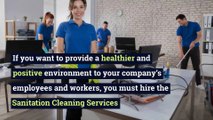 Sanitation Cleaning Services