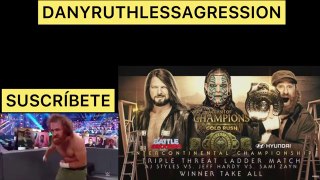 Sami Zayn vs Jeff Hardy vs AJ Styles - Clash Of Champions 2020