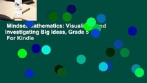Mindset Mathematics: Visualizing and Investigating Big Ideas, Grade 5  For Kindle