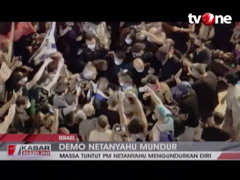 Ribuan Warga Israel Unjuk Rasa Tuntut Netanyahu Mundur