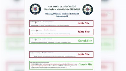 'Siber dolandırıcılık' operasyonu: 4 gözaltı - VAN