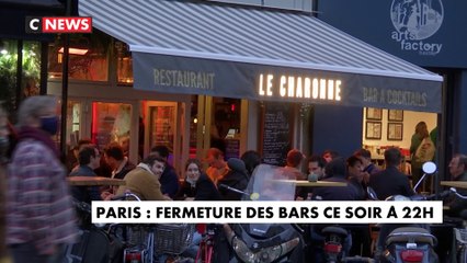 Paris : les bars ferment à 22h dès ce soir
