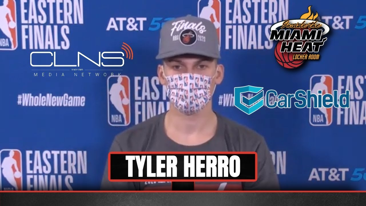 Tyler Herro Postgame Interview | HEAT REACH NBA FINALS vs Lakers | Game 6 vs Celtics Eastern Finals