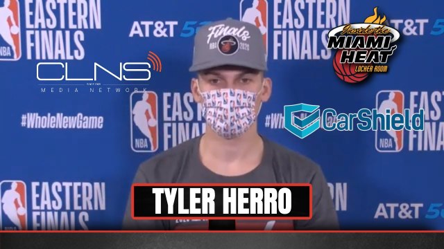 Tyler Herro Postgame Interview | HEAT REACH NBA FINALS vs Lakers | Game 6 vs Celtics Eastern Finals