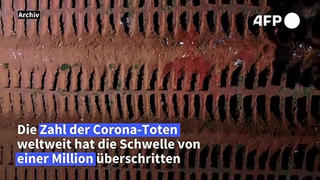 Mehr als eine Million Corona-Tote weltweit