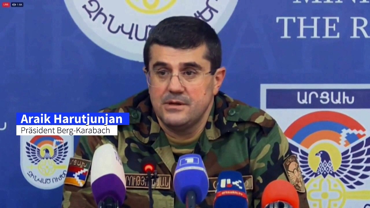 Viele Tote bei Kämpfen um Berg-Karabach