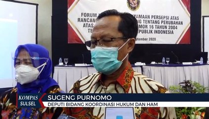 Kaji Perubahan Undang-Undang Kejaksaan Yang Baru Sulsel Dipilih Mewakili Indonesia Timur