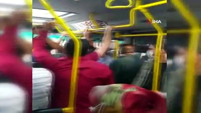İstanbul'da koronavirüs minibüs hattı rezaleti!